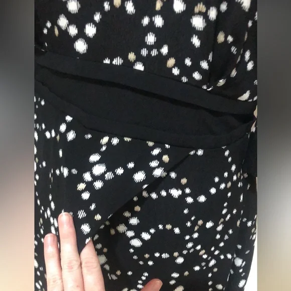 Sass & Bide size 8 speckles and stars foil print dress - Picture 9 of 14